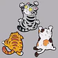 Pins De Gatos Lindos / Kawaii / (pines) Broches Metálicos - Miniatura 5
