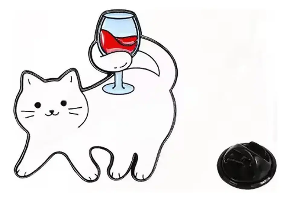 Pins De Gatos Lindos / Kawaii / (pines) Broches Metálicos 16