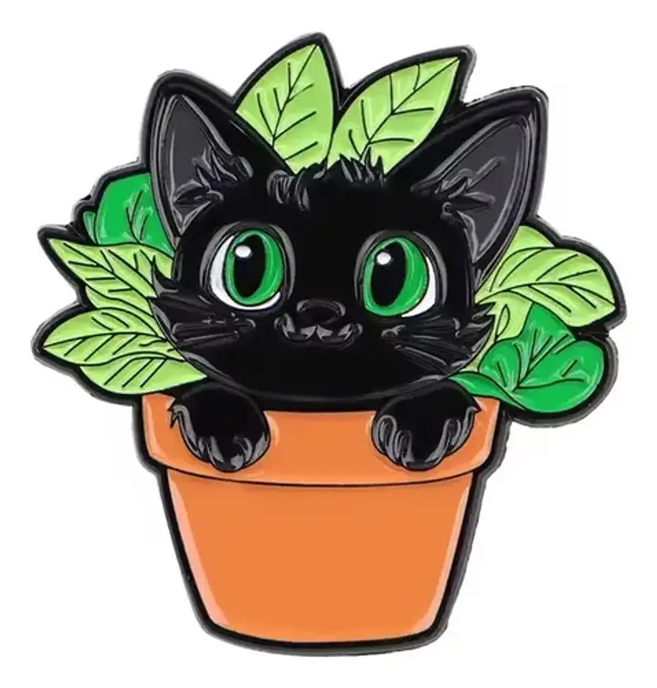 Pins De Gatos Lindos / Kawaii / (pines) Broches Metálicos 19