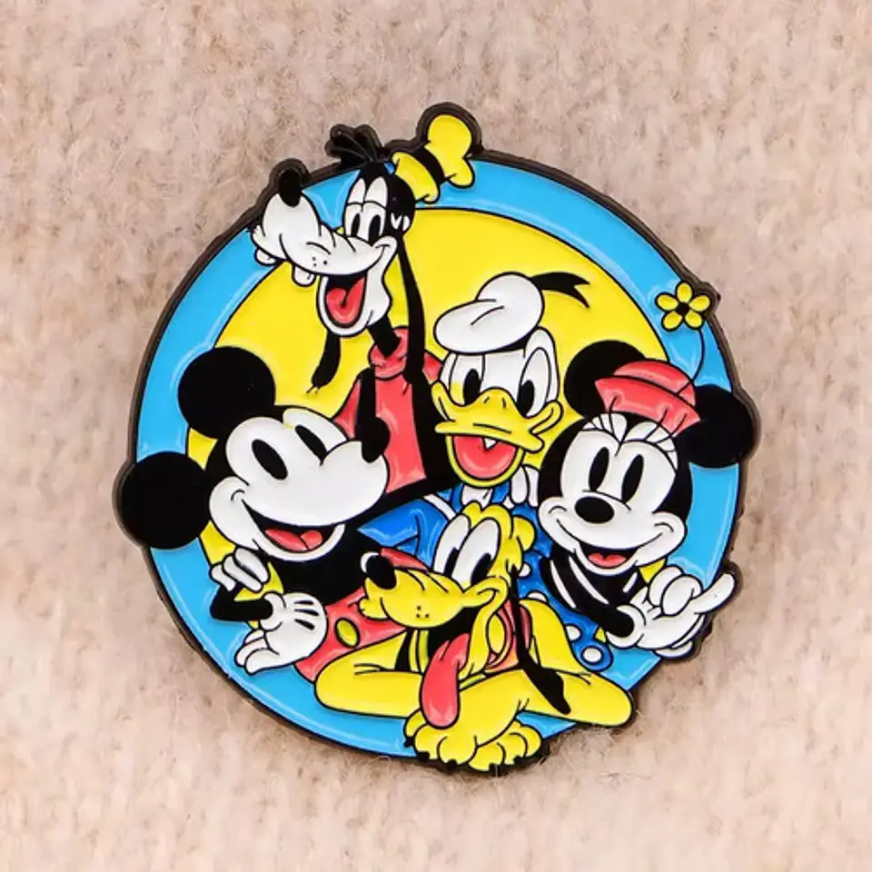 Pins De Mickey Mouse / Disney / Broches Metálicos 3