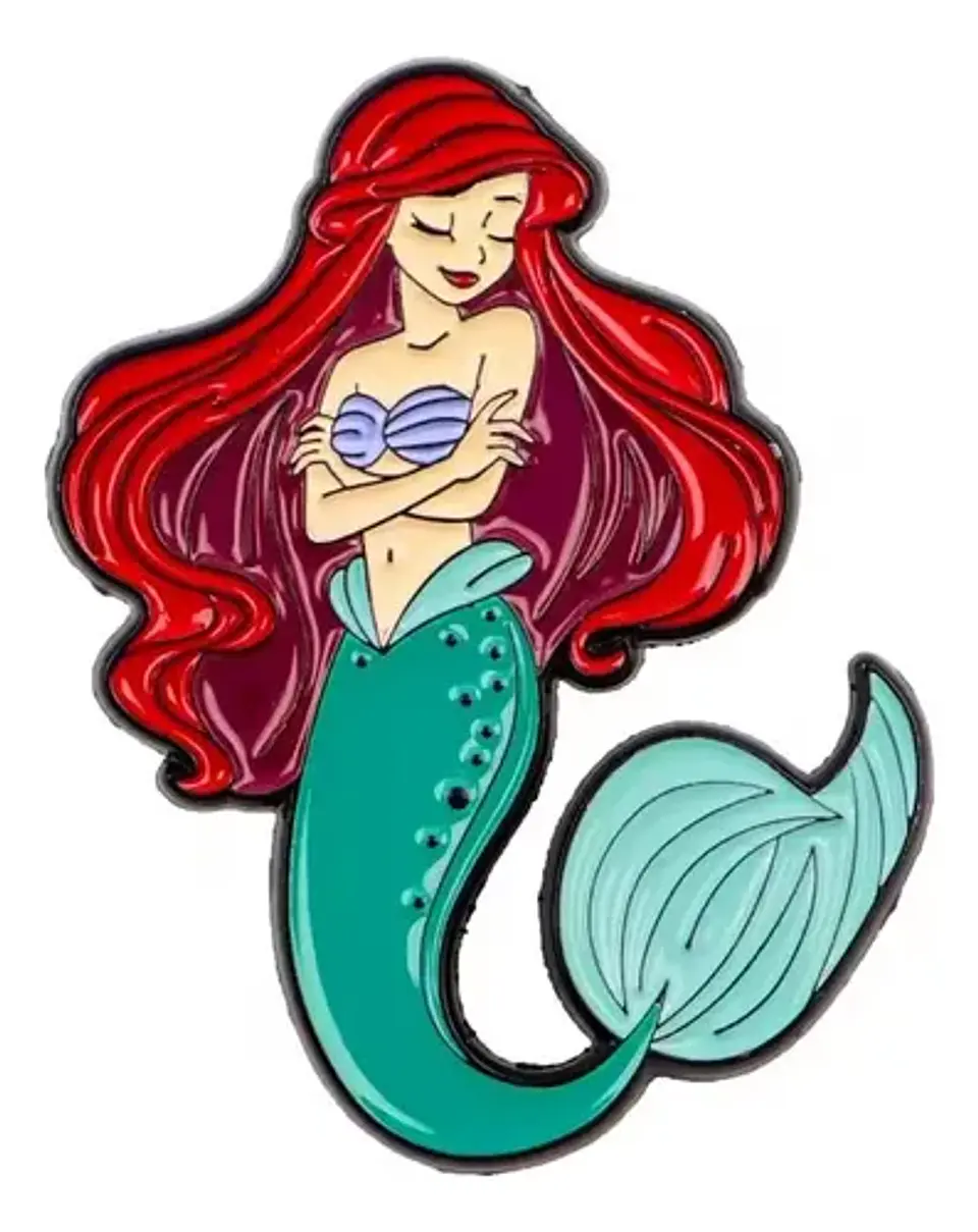 Pins De La Sirenita / Ariel / (pines) Broches Metálicos 1