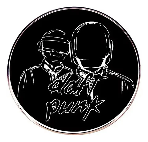 Pins De Daft Punk / Musica / (pines) Broches Metálicos