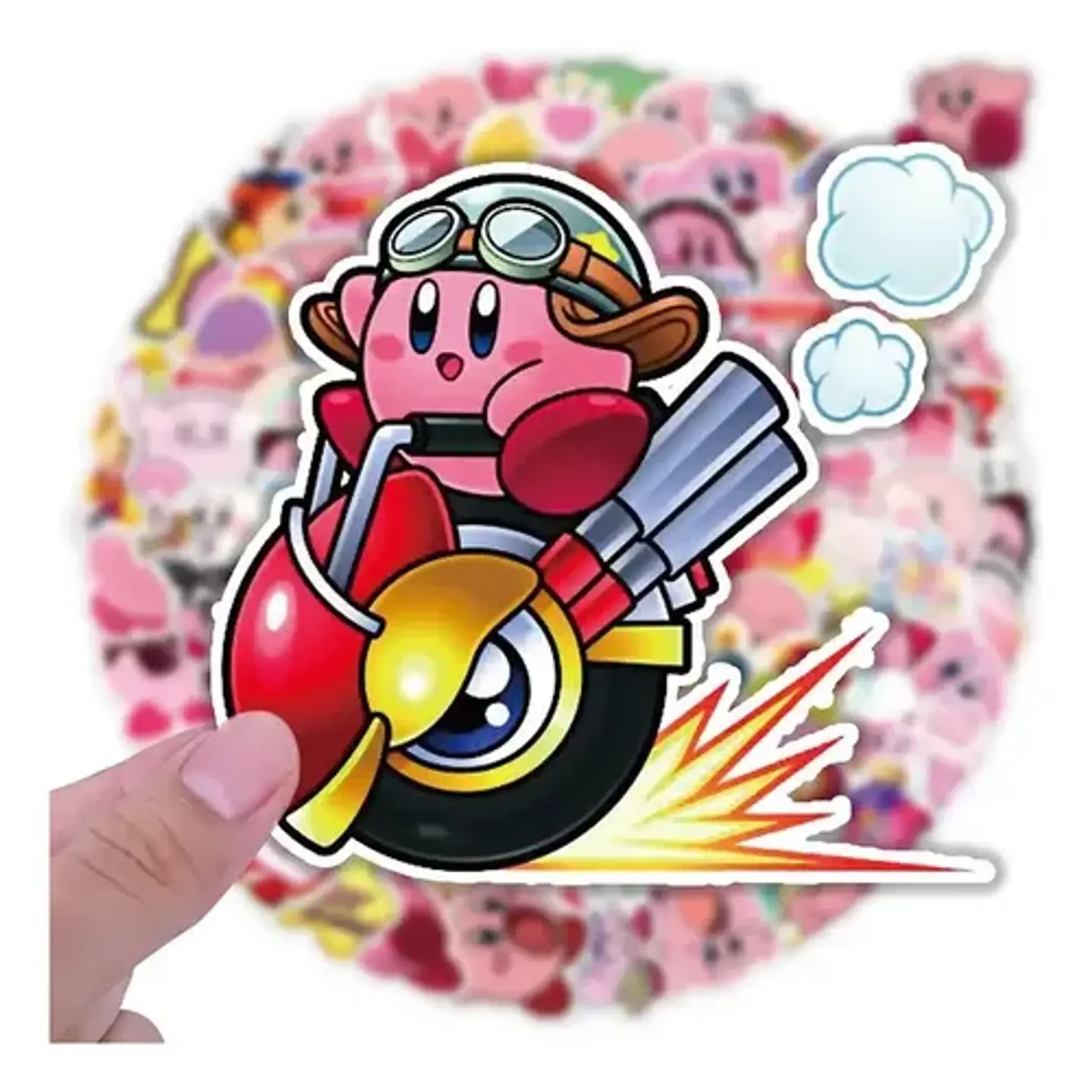 Set 100 Stickers De Kirby - Pegatinas / Calcomanías 3