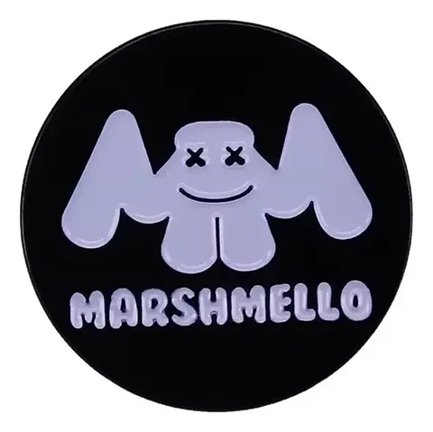 Pins De Marshmello / Musica / Pines Metálicos (broches)