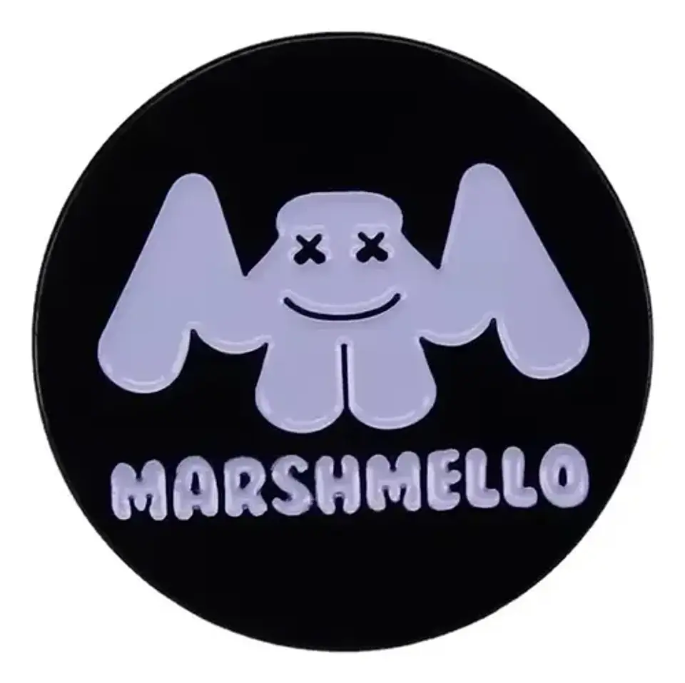 Pins De Marshmello / Musica / Pines Metálicos (broches) 1