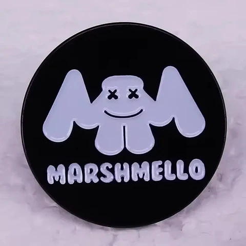 Pins De Marshmello / Musica / Pines Metálicos (broches)