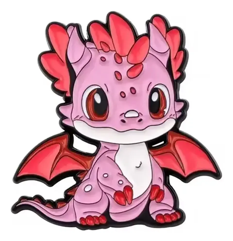 Pins De I Love Dragones / Dragones / Broches Metalicos 1