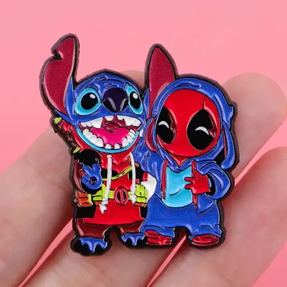 Pins De Lilo & Stitch / Lilo & Stitch / Broches Metalicos 8