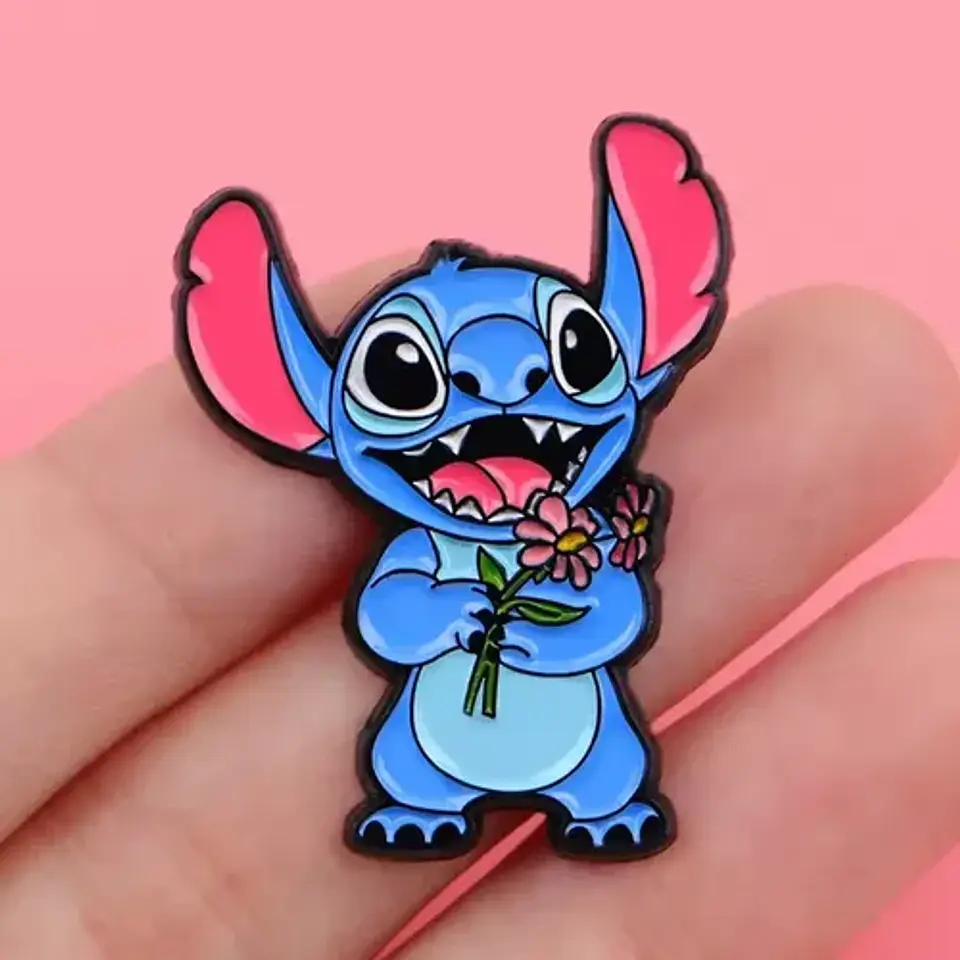 Pins De Lilo & Stitch / Lilo & Stitch / Broches Metalicos 12