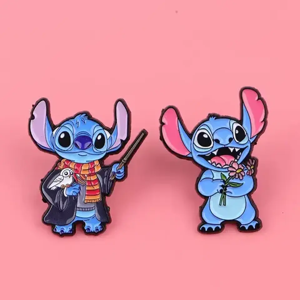 Pins De Lilo & Stitch / Lilo & Stitch / Broches Metalicos 17