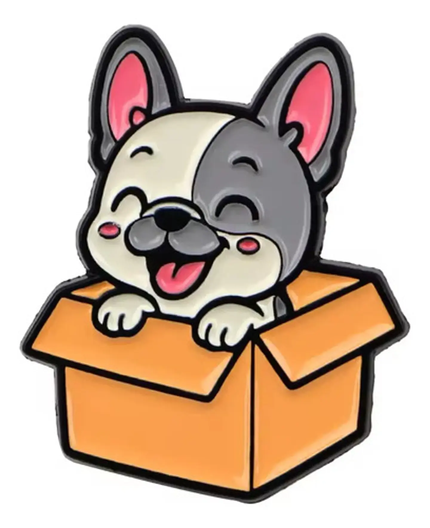 Pins De Bulldog / Perros Kawaii / Broches Metalicos (pines) 9