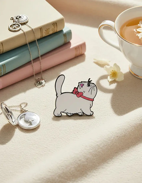 Pins De Gatos Kawaii / Lindos / (pines) Broches Metálicos