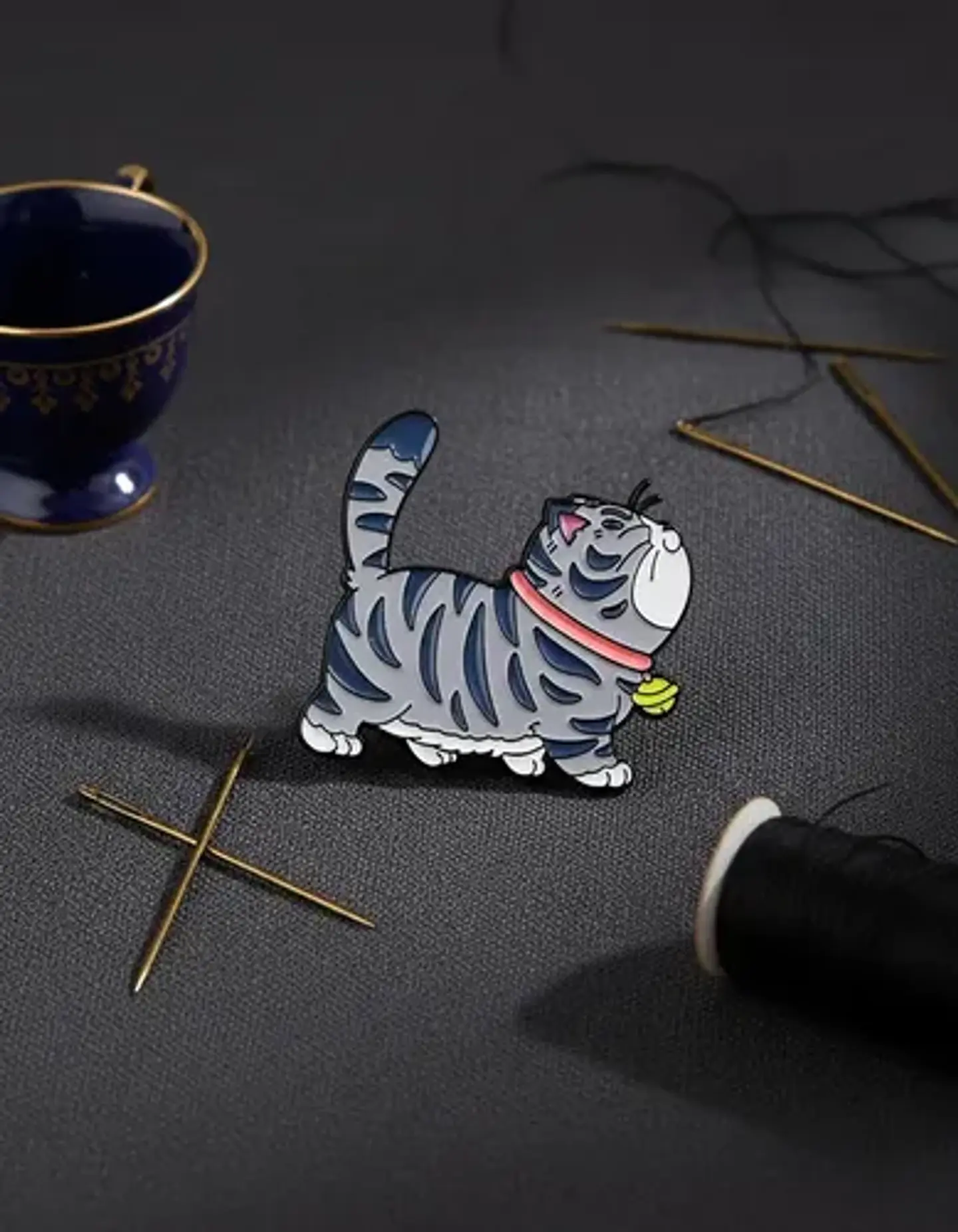Pins De Gatos Kawaii / Lindos / (pines) Broches Metálicos 7