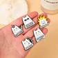 Pins De Gatos Kawaii / Lindos / (pines) Broches Metálicos - Miniatura 18