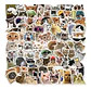 Set 100 Stickers De Gatos Gatitos - Pegatinas / Calcomanías - Miniatura 3