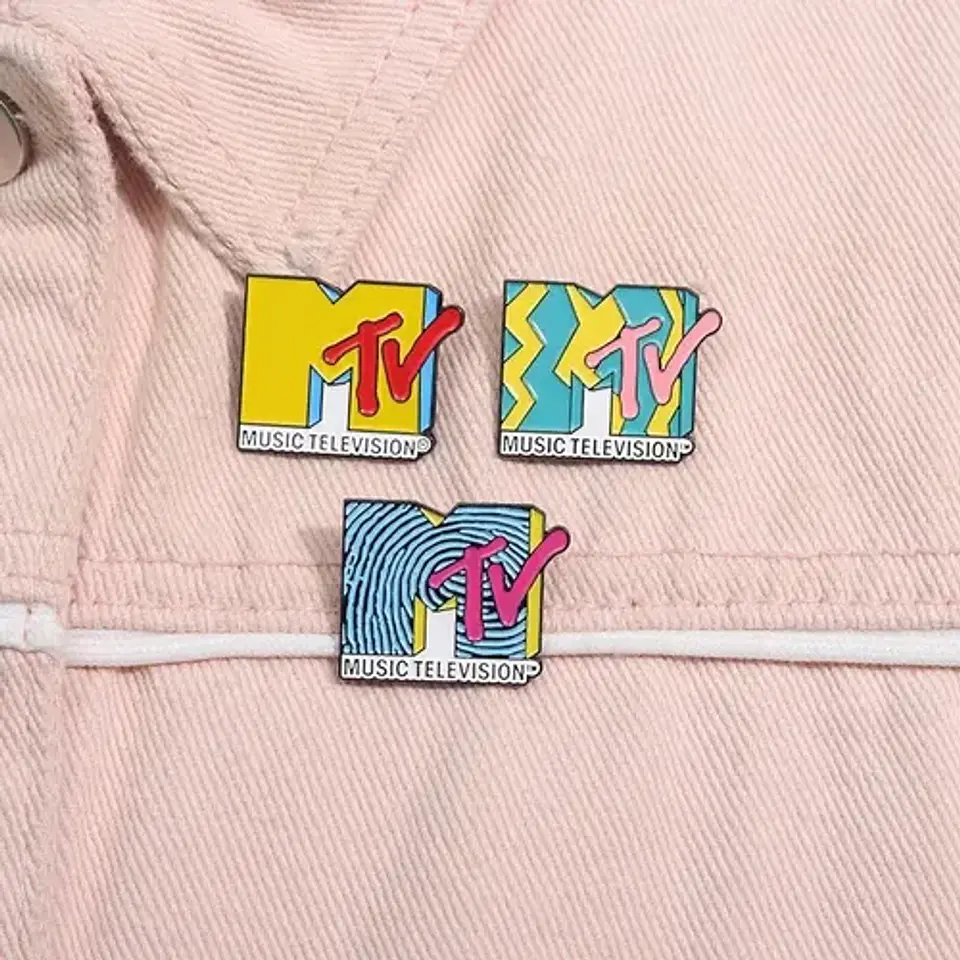 Pins De Mtv / Music Television / Broches Metálicos (pines) 3