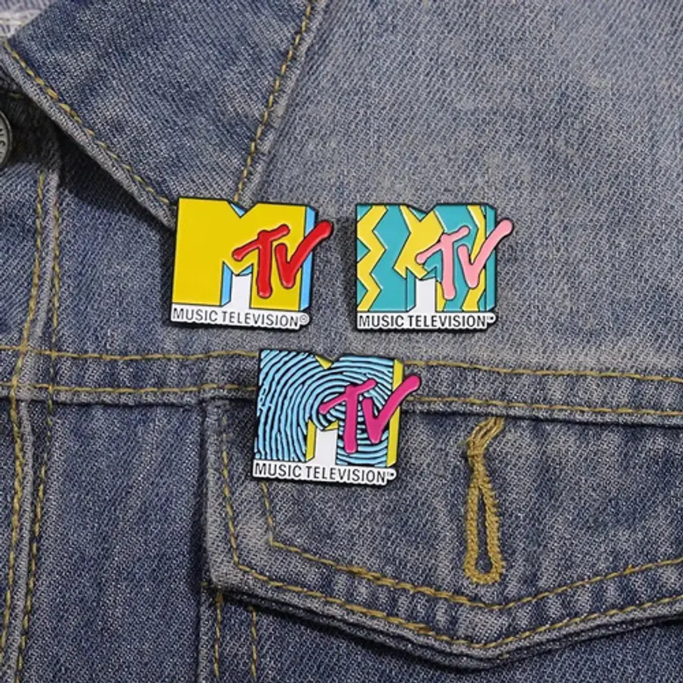 Pins De Mtv / Music Television / Broches Metálicos (pines) 13