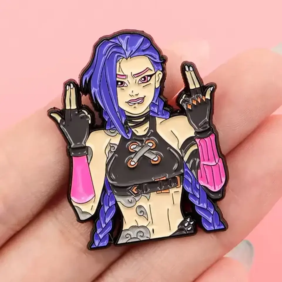 Pins De Jinx / League Of Legends / Broches Metalicos (pines) 2