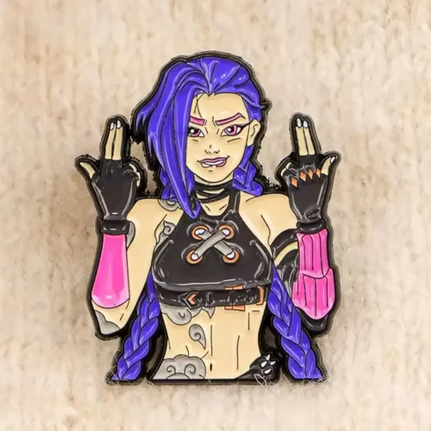 Pins De Jinx / League Of Legends / Broches Metalicos (pines) 3