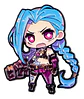 Pins De Jinx / League Of Legends / Broches Metalicos (pines) - Miniatura 11