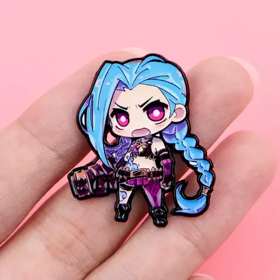 Pins De Jinx / League Of Legends / Broches Metalicos (pines) 12