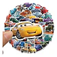 Set 100 Stickers De Cars - Pegatinas / Calcomanías - Miniatura 3