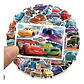 Set 100 Stickers De Cars - Pegatinas / Calcomanías - Miniatura 4