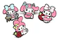 Pins De My Melody / Sanrio / Broches Metálicos (pines) - Miniatura 4