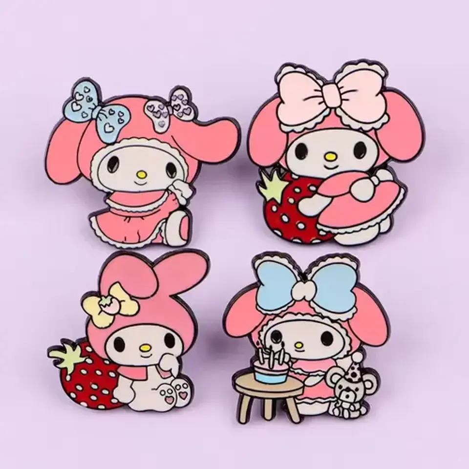 Pins De My Melody / Sanrio / Broches Metálicos (pines) 11