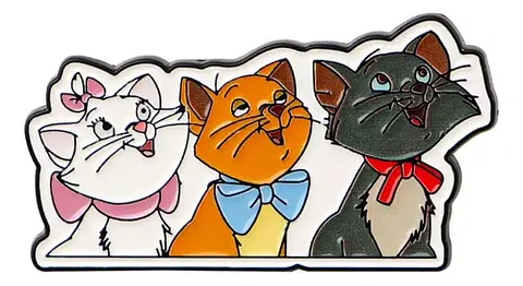 Pins De Los Aristogatos / Aristogatos / Broches Metálicos