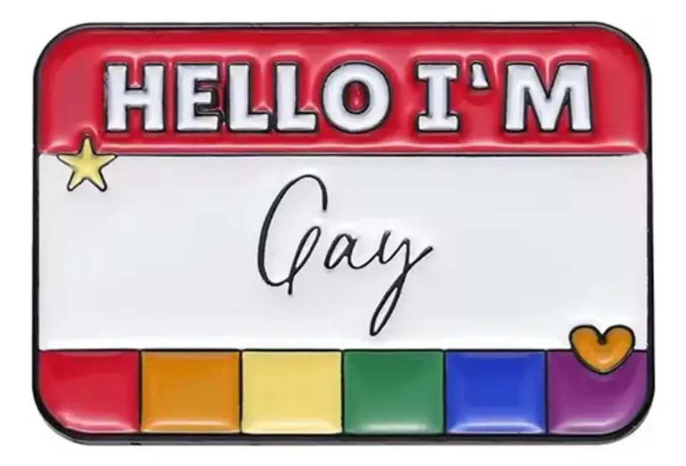 Pins De Hola, Yo Soy / Hello I M / Broches Metálicos (pines) 5