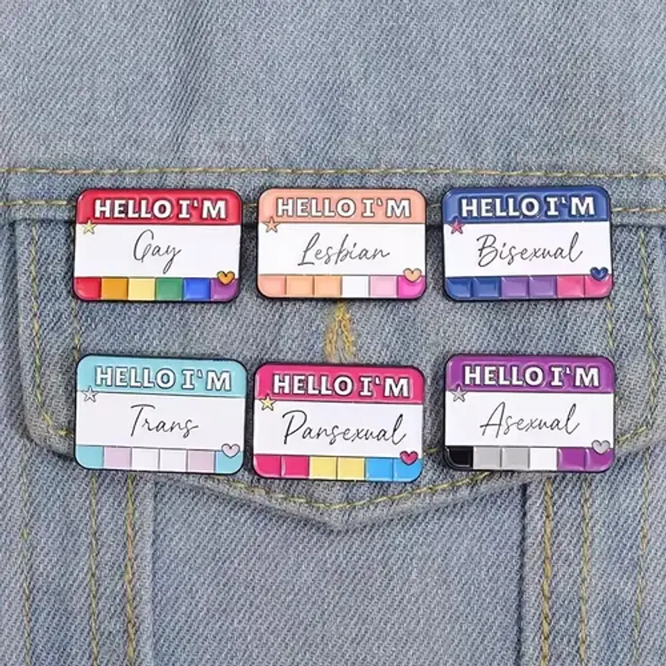Pins De Hola, Yo Soy / Hello I M / Broches Metálicos (pines) 22