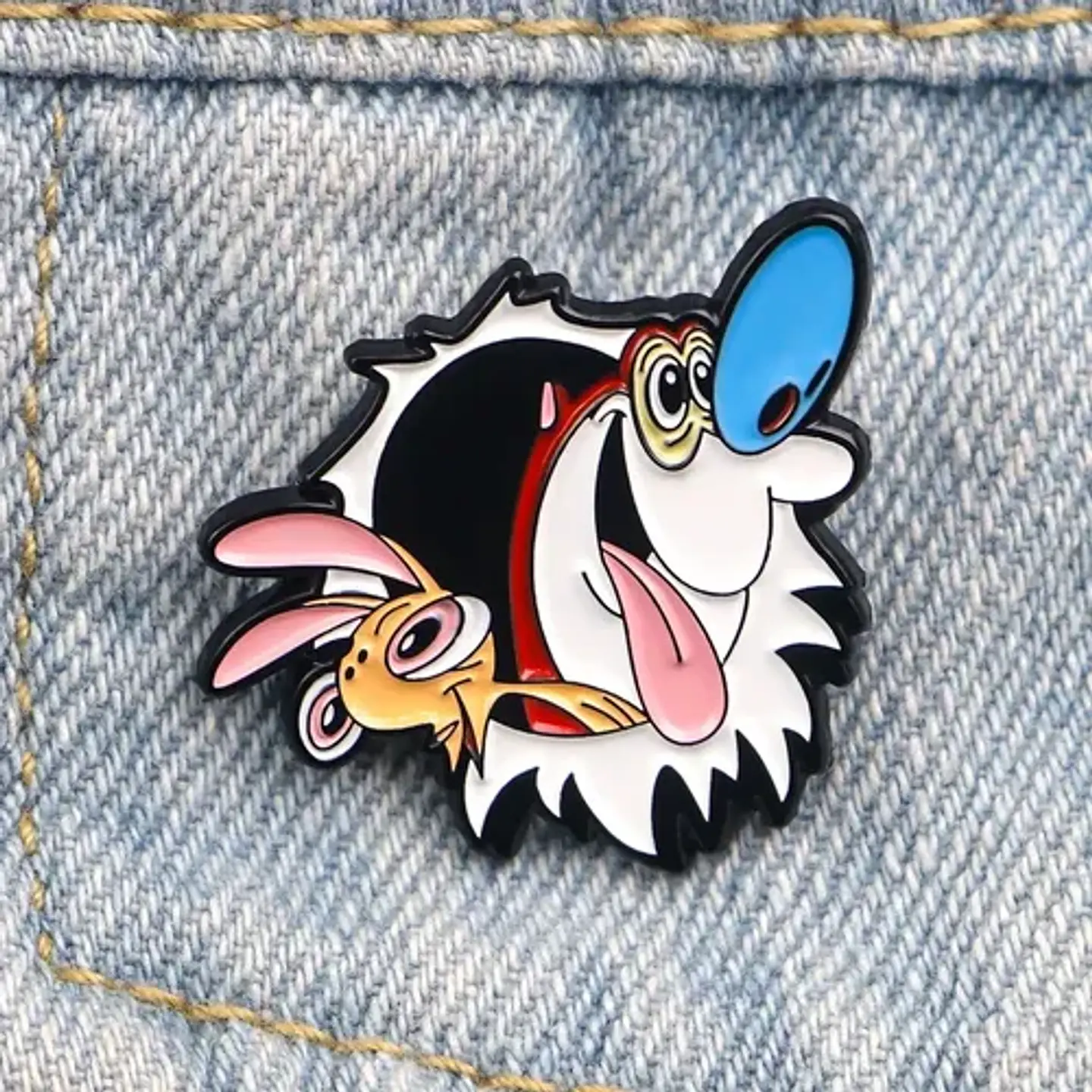 Pins De Ren Y Stimpy / Ren Y Stimpy / Broches Metálicos 3