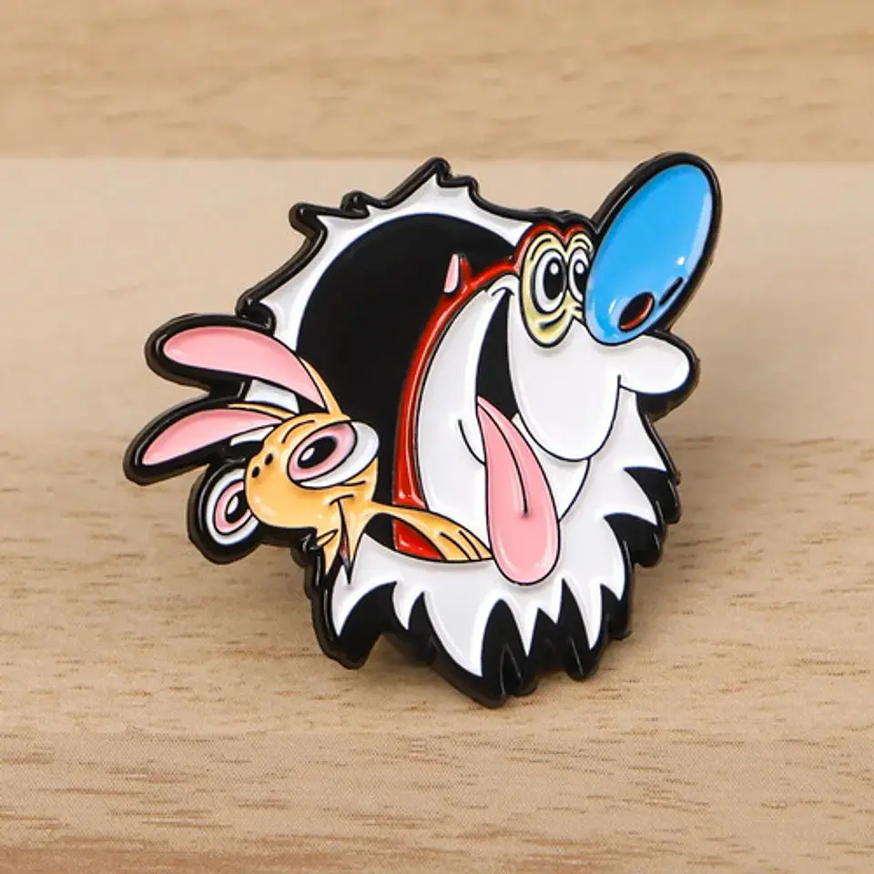 Pins De Ren Y Stimpy / Ren Y Stimpy / Broches Metálicos 4