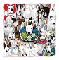 Perro Bull Terrier Kawaii - Set De 50 Stickers / Calcomanias - Miniatura 2