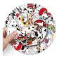 Perro Bull Terrier Kawaii - Set De 50 Stickers / Calcomanias - Miniatura 4