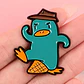 Pins Ornitorrinco Kawaii / Ornitorrinco / Broches Metalicos - Miniatura 2