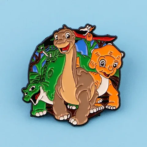 Pins De Pie Pequeño / En Busca Del Valle Encantado / Broches
