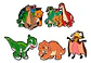 Pins De Pie Pequeño / En Busca Del Valle Encantado / Broches - Miniatura 10