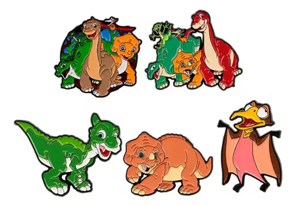Pins De Pie Pequeño / En Busca Del Valle Encantado / Broches 15