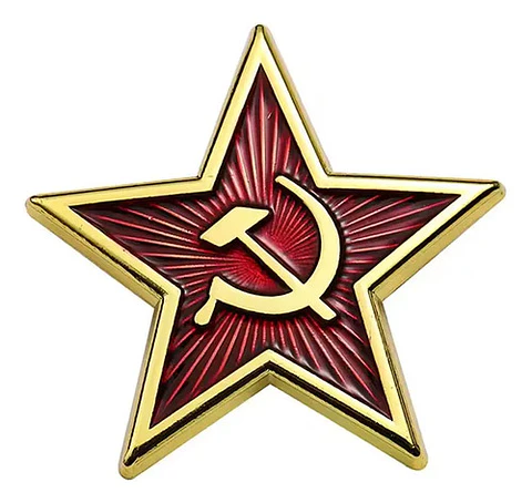 Pins De Retro Urss / Estrella Roja Soviética / (pines)