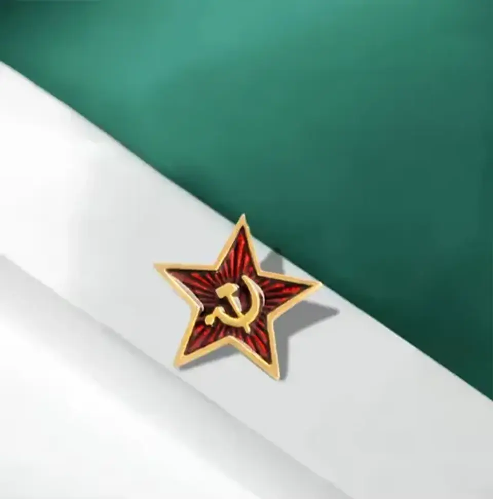 Pins De Retro Urss / Estrella Roja Soviética / (pines) 4