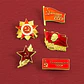 Pins De Retro Urss / Estrella Roja Soviética / (pines) - Miniatura 11