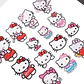 Hello Kitty / Set 15 Parches Bordados Para Ropa Hello Kitty - Miniatura 4