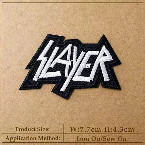 Parches Para Ropa - Slayer / Termoadhesivo