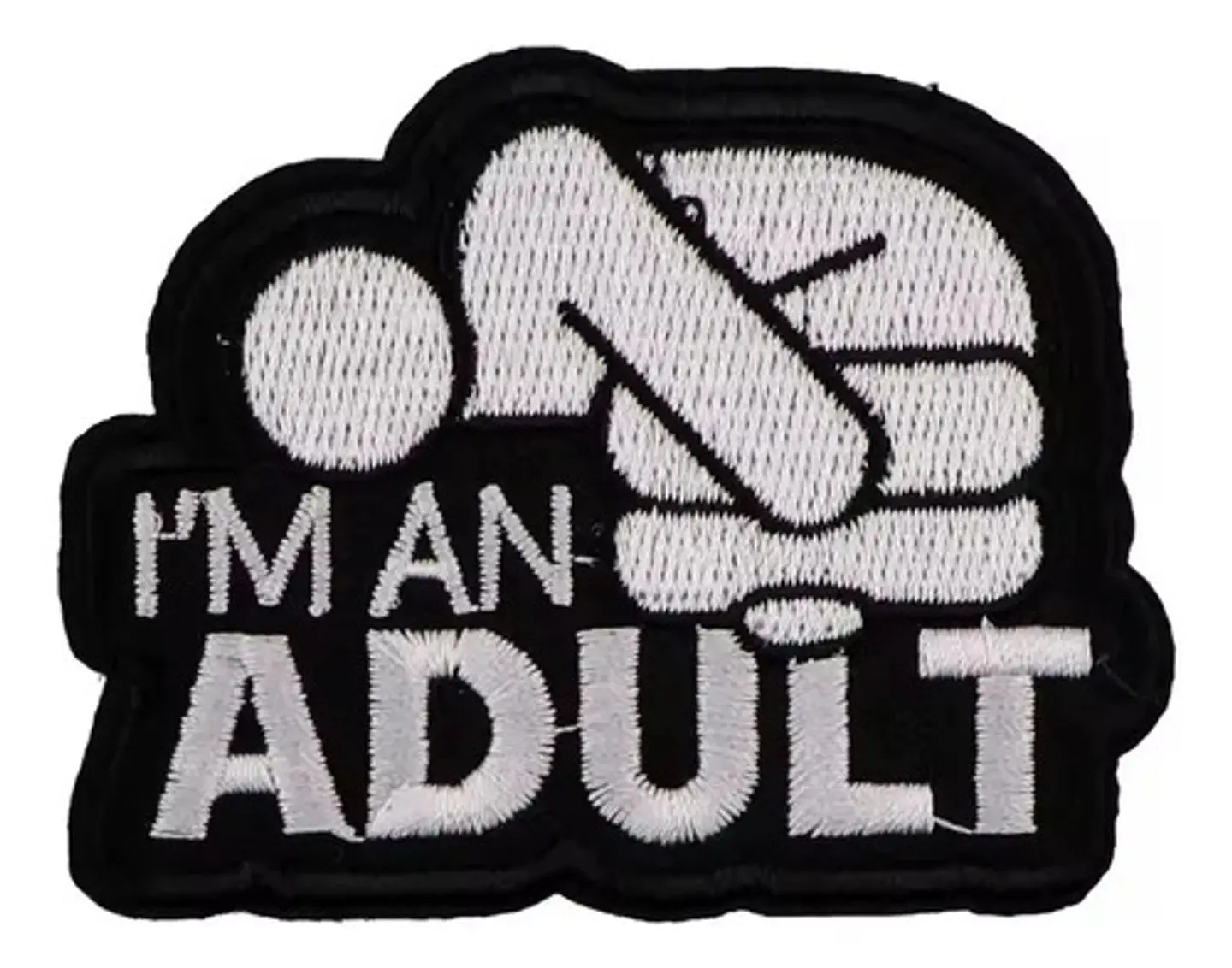Parches Para Ropa - I'm An Adult / Termoadhesivo 1