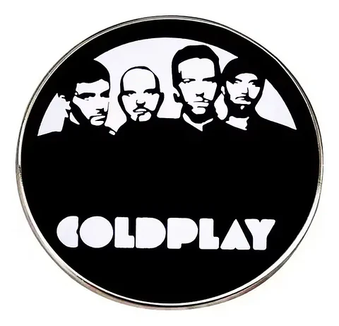 Pins De Coldplay / Musica / (pines) Broches Metálicos