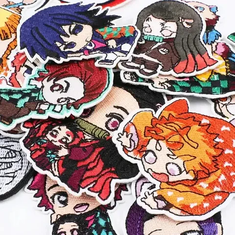 Demon Slayer / Set 19 Parches Bordados Ropa De Demon Slayer