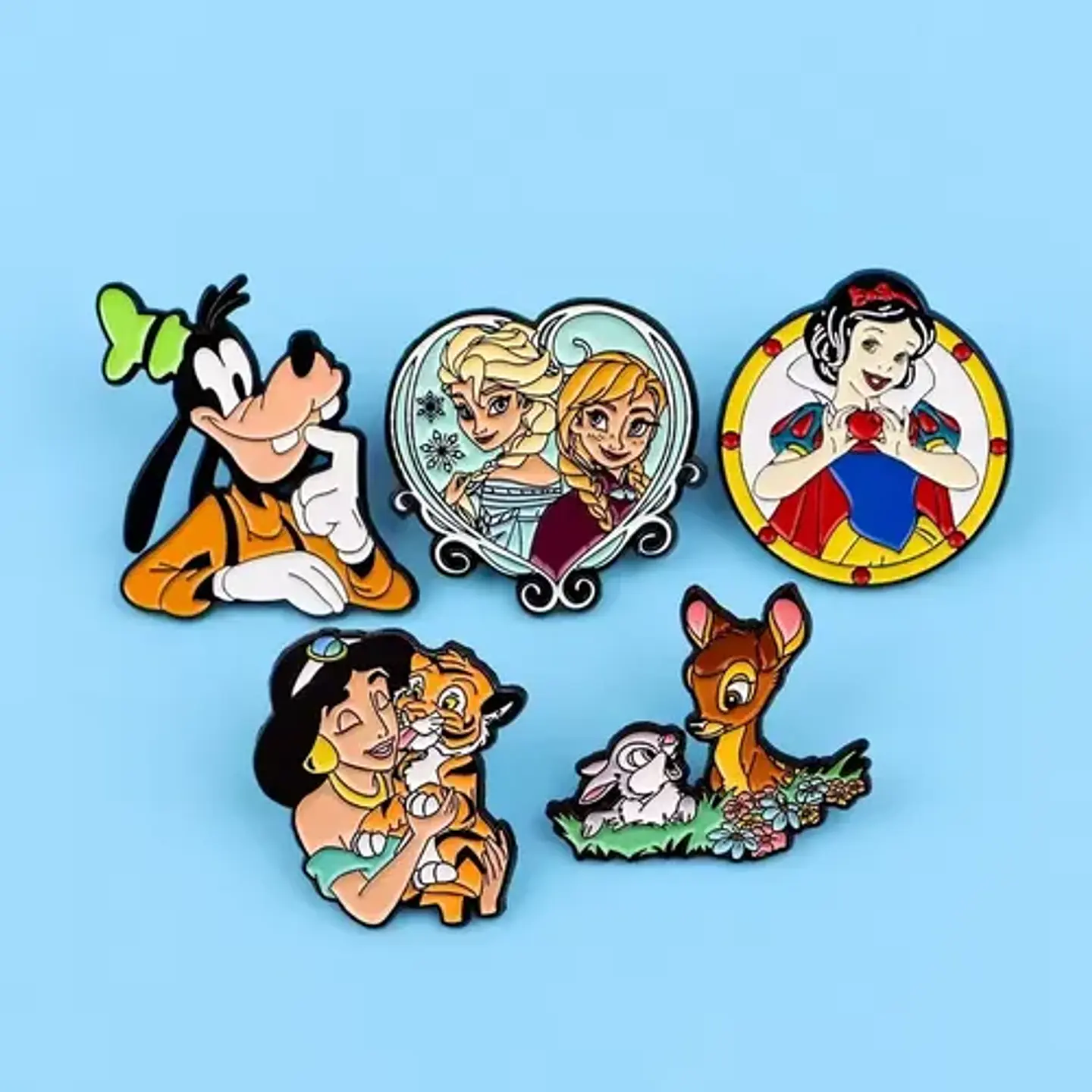 Pins De Blanca Nieves / Disney / (pines) Broche Metálico 3