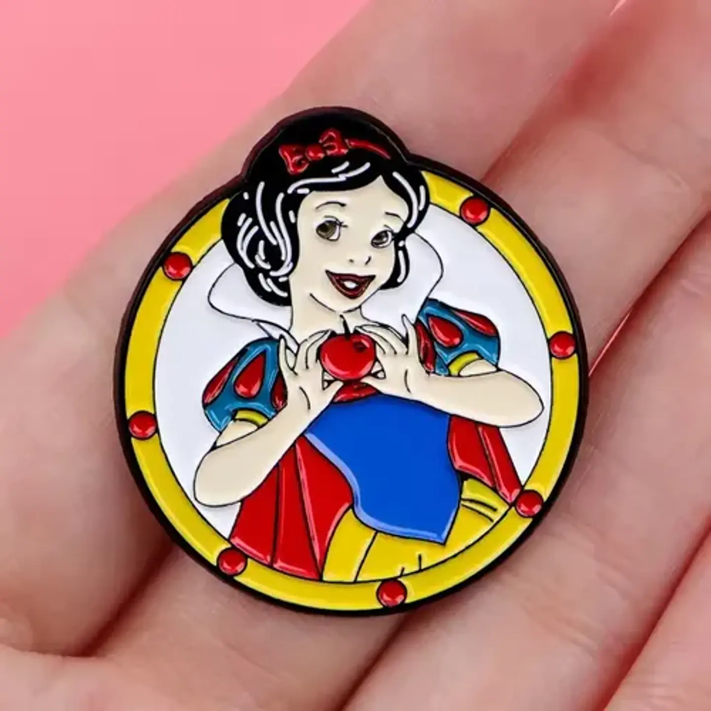 Pins De Blanca Nieves / Disney / (pines) Broche Metálico 4